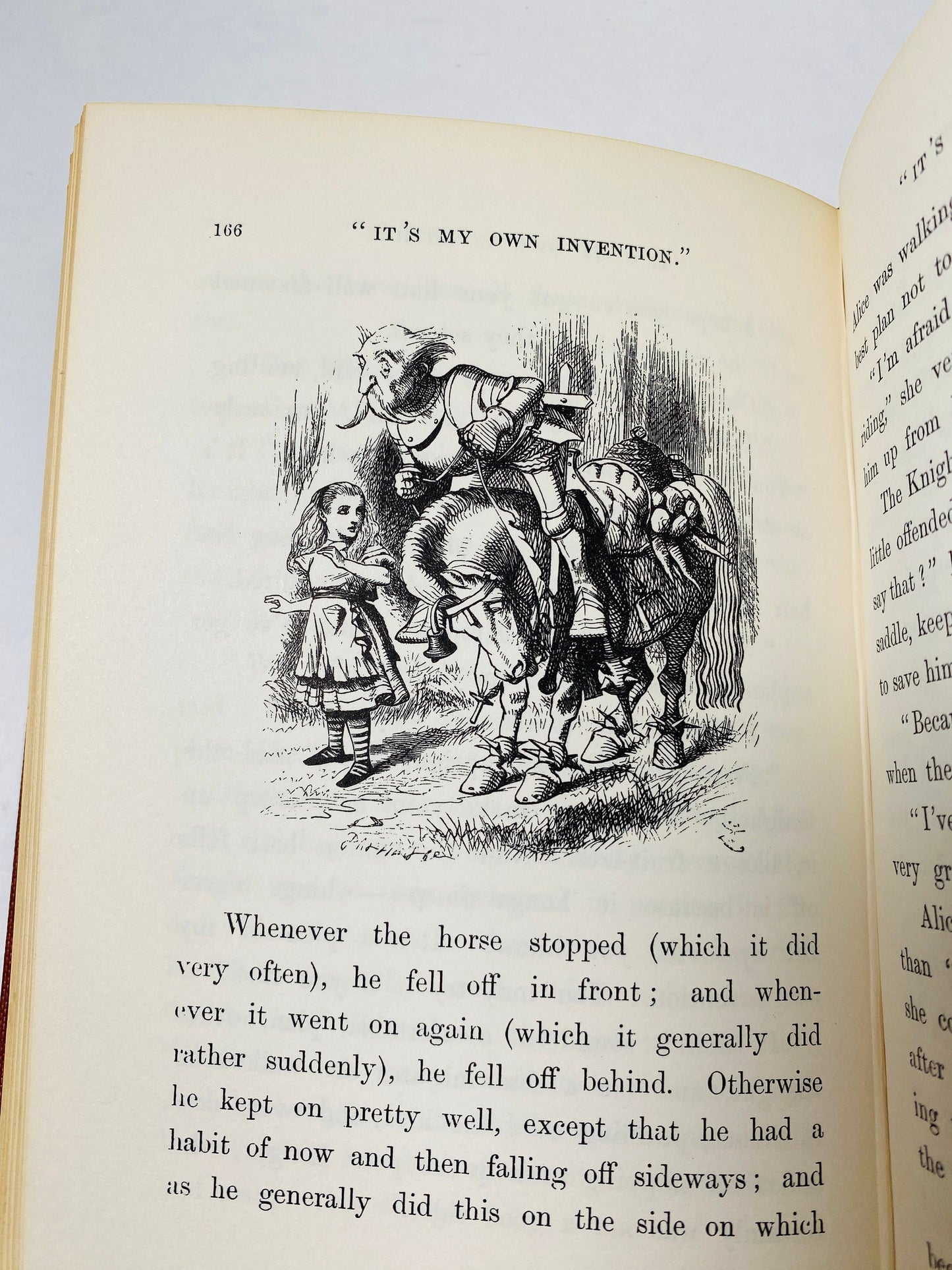 1930 Through the Looking-Glass and What Alice Found There by Lewis Carroll illustrated by John Tenniel London Macmillan