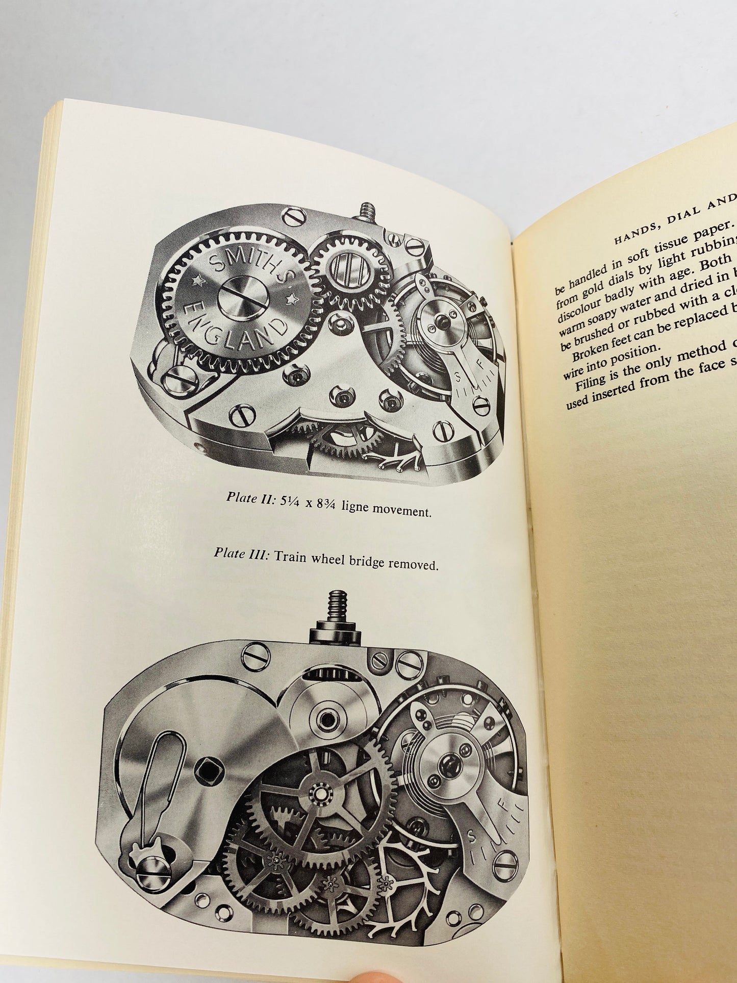 Watch and Clock Repairs vintage book by Harris circa 1967 Industry and Craftsmanship collector gift retro antique guide