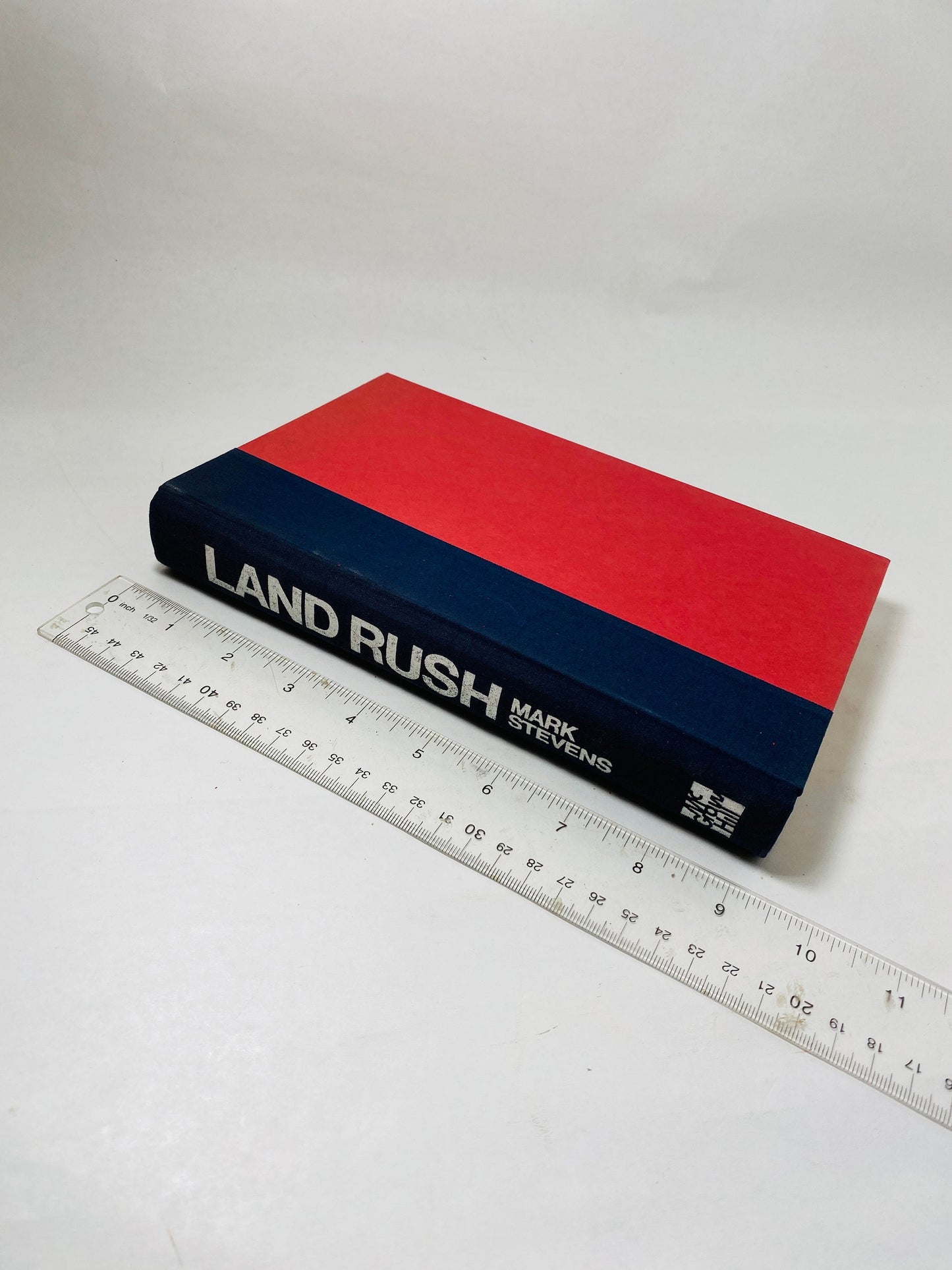 Land Rush vintage book by Stevens The Secret World of Real Estate's Super Brokers and Developers circa 1984