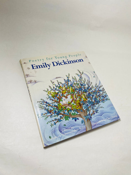 Emily Dickinson Poetry for Young People vintage children's book beautifully illustrated circa 1994